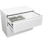 Rapid Lateral Filing Cabinet 2 Drawer White