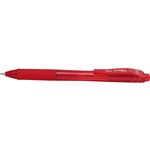 Pentel Energel Retractable Rollerball Pen BL107 X Medium 07mm Pk 12 Red