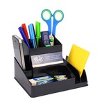 Italplast Desk Organiser I35 Plastic Black