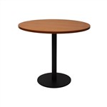 Rapid Table Round 900Mm With Black Base Cheery