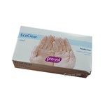 ProVal Gloves Ecoclear Vinyl Disposable Powder Free Box 1000 Medium