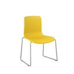 Acti 4S Side Chair With Sled Base Yellow