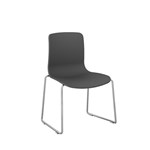 Acti 4S Side Chair With Sled Base Grey