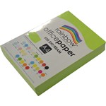 Rainbow Paper A4 75Gsm Fluro Colours Fluro Green