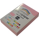Rainbow Paper A4 80Gsm Pastel Colours Pink