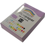 Rainbow Paper A4 80Gsm Pastel Colours Lavender