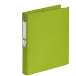 Marbig Binder Bright Ring PE A4 2D Ring 25mm Lime