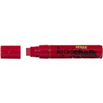 Texta Liquid Chalk Marker Dry Jumbo Chisel Point 15mm Red