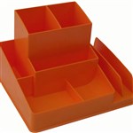 Italplast Desk Organiser I35 Plastic Mandrin