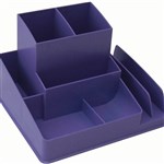 Italplast Desk Organiser I35 Plastic Grape