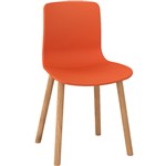 Acti 4T Side Chair With Dowel Legs Orange