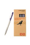 Bibbulmun Retractable Ballpoint Pen Economy Med Pack 12 Blue