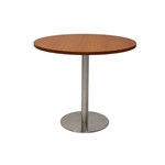 Rapid Table Round 900Mm With Chrome Legs Cheery Top