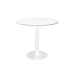 Rapid Table Round 900Mm With White Base White
