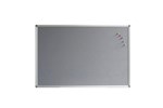 Rapid Pinboard 1500X1200 Aluminium Frame With Conceled Corners Grey