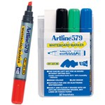 Artline 579 Whiteboard Marker Chisel Point 5mm Wallet 4