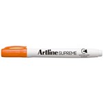 Artline Supreme Whiteboard Marker Bullet Point 15mm Box 12 Orange