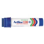 Artline 130 Permanent Marker Wedge Point 30mm Blue