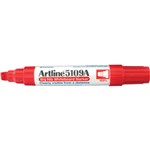 Artline 5109A Whiteboard Marker Big Nib Broad Chisel Point 10mm Red