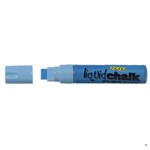 Texta Liquid Chalk Marker Dry Jumbo Chisel Point 15mm Blue