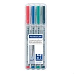 Staedtler Marker Ohp 316Wp4 Non Permanent Wallet 4 Assorted