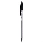 Bic Cristal Ballpoint Pen Medium 1mm Box 12 Black