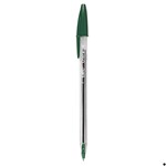 Bic Cristal Ballpoint Pen Medium 1mm Box 12 Green