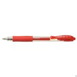Pilot Retractable Rollerball Pen BlG25 Gel Extra Fine 05mm Pack 12 Red