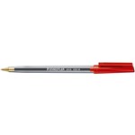 Staedtler Ballpoint Pen 430 Stick Medium Box 10 Red