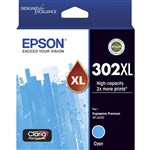 Epson 302XL C13T01Y292 OEM Ink Cartridge High Yield Cyan