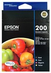 Epson 200 C13T201692 OEM Ink Cartridge BCMY Value Pack