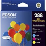 Epson E288Cp3 OEM Ink Cartridge CMY Colour Pack