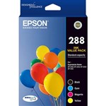 Epson E288Cp4 OEM Ink Cartridge CMYK Colour Pack
