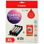 Canon CLI671XLVP OEM Ink Cartridge Black