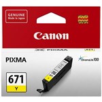 Canon CLI671Y OEM Ink Cartridge Yellow