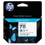 HP 711 CZ134A OEM Ink Cartridge 29Ml 3 Pack Cyan
