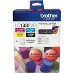 Brother Lc133Cl3P Oem Ink Cartridge Cyan Magenta Yellow