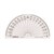 Celco Protractors 180 Degrees Half Circle 100mm Solid Clear
