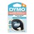 Dymo Label Letratag 12mm X 2M Ironon Black On White