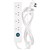 Jackson Powerboard 4 Outlet 300352 3M Cord White