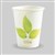 Biocup Paper Cup Leaf Design 8Oz 236Ml White 1000