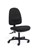 Alpha Office Chair Boxed  Easy Assembly B Black Fabric