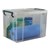 Italplast Stacka Storage Box With Lid 250Wx365Lx270Hmm Clear 20L