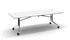 Rapid Edge Folding Table 2400X1000X743Mm With 18Mm Rubber Edged Top And Chr