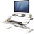 Fellowes Lotus Dx Sit Stand Workstation White