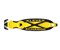 Klever Xchange Two Sided Head Recessed Blades Yellow