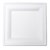 Envirochoice Natural Fibre Square Plate 200X200X15Mm 8 White Pk25