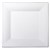 Envirochoice Natural Fibre Square Plate 260X260X20mm 10 White Pk25