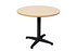 Rapid Round Table 4 Star Black PC Pedestal Frame With 1200Mm Beech Top