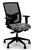 Bibbulmun Flo Mesh Chair Arms 135Kg Bloom Charcoal